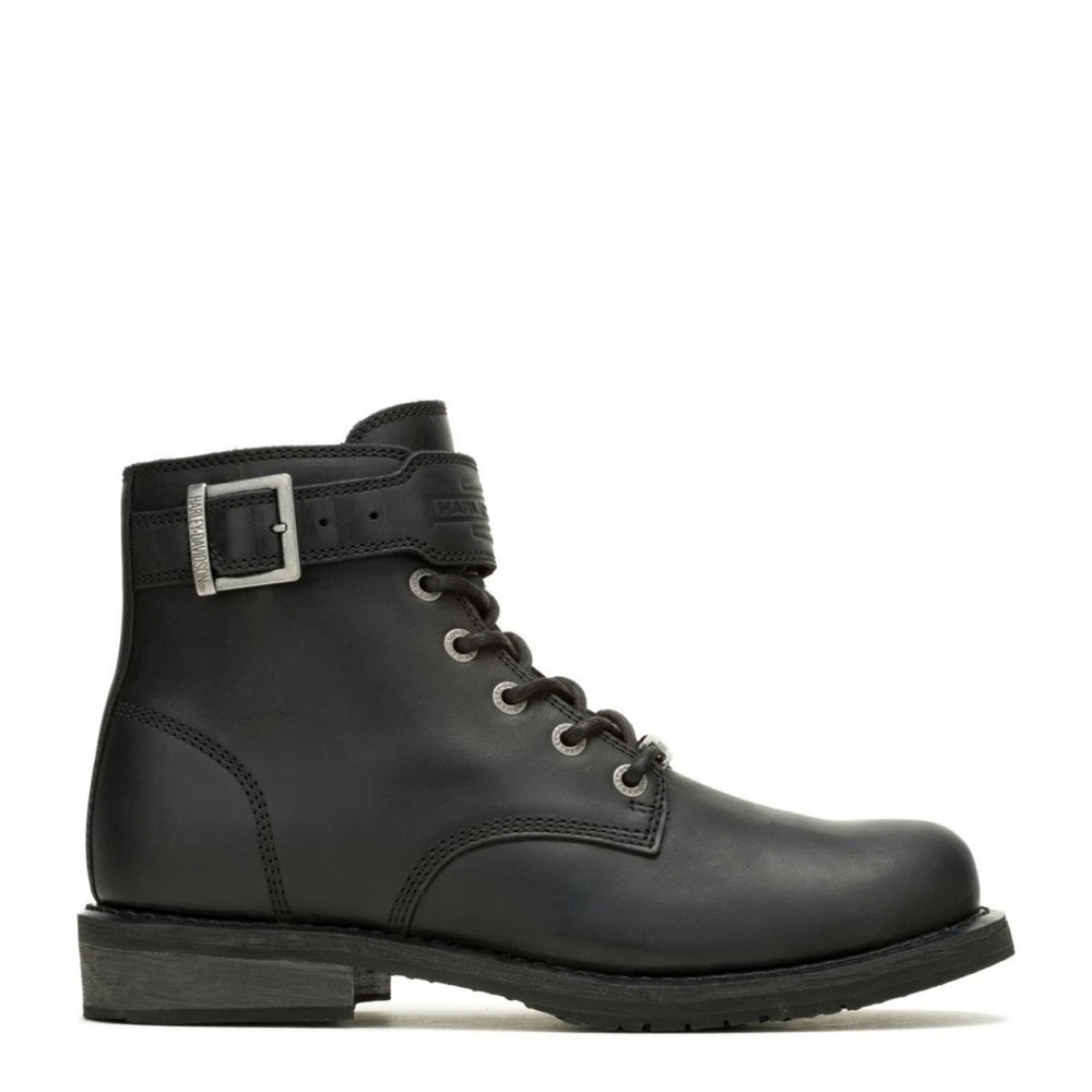 New Harley Davidson Men’s leather Vntgmoto 5.75" Black Boots D93870 13
